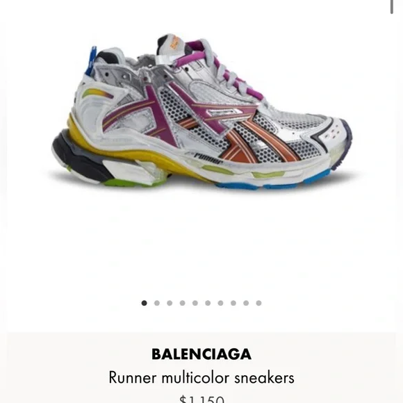 Balenciaga | Shoes | Balenciaga Runner Multicolor Size 42 | Poshmark